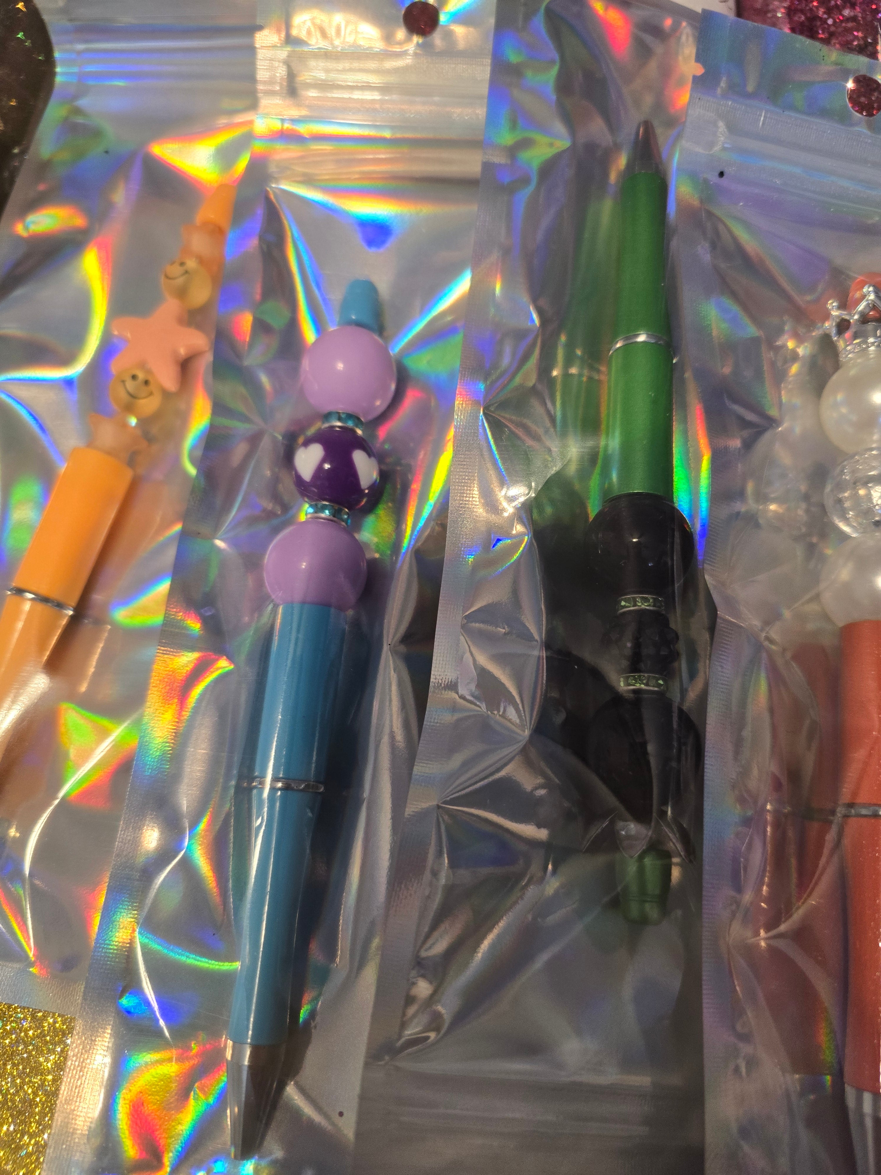 Beaded pens Pack of 5